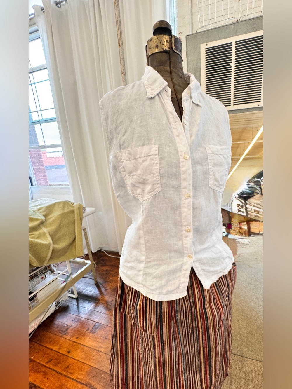 A Gold E vintage 90 linen blouse